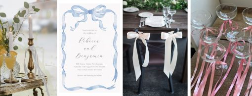 lazos decoracion bodas