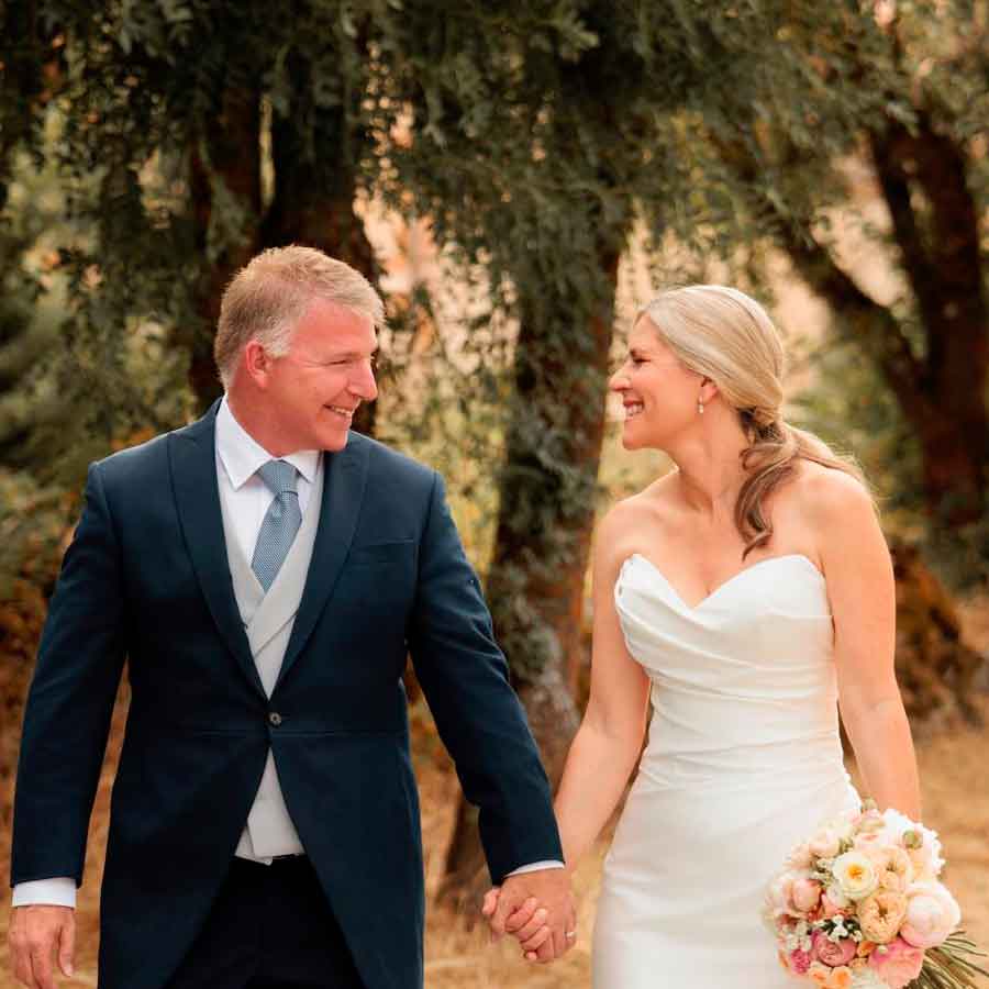 Novios boda destino Wedding destination segovia M&J